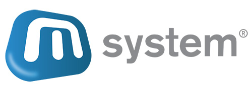 Logo M-System - ERP-Warenwirtschaftssystem für mittelständische handelsorientierte Unternehmen.