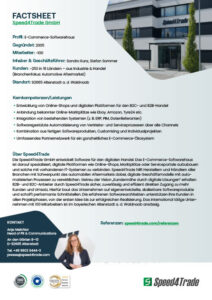 Speed4Trade Factsheet