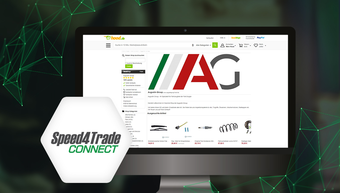 Neue Schnittstelle zu Online-Generalist Hood.de | Speed4Trade