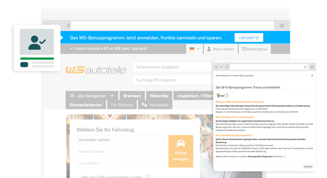 Success Story: Bonuspunkte-Programm im Ecommerce 