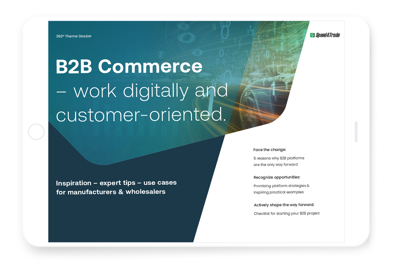 Speed4Trade Theme Dossier B2B-Commerce