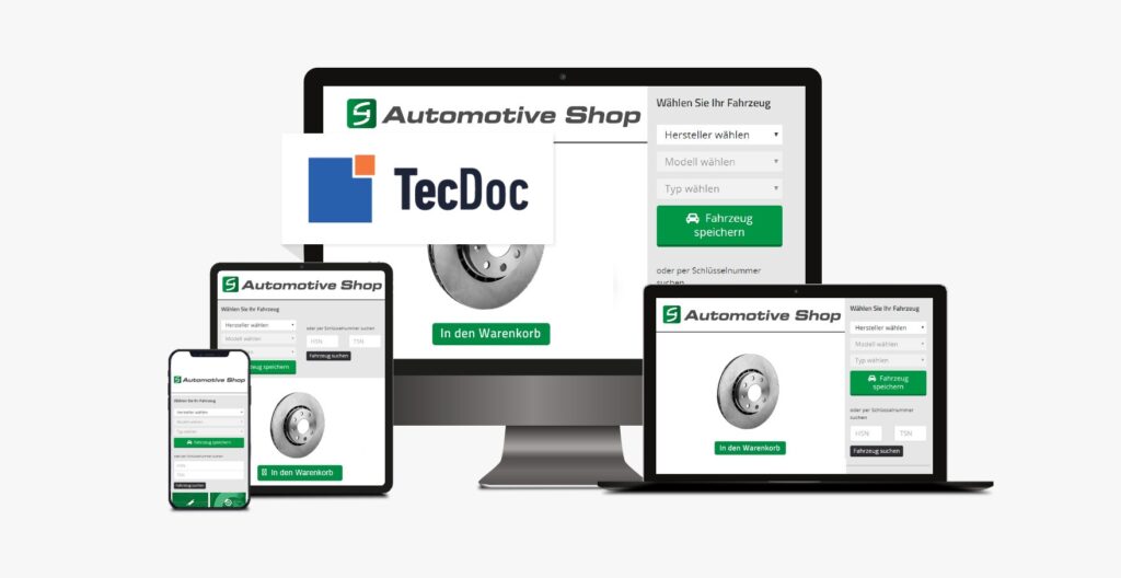 TecDoc-Integration in Speed4Trade COMMERCE