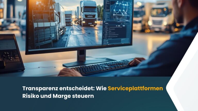 Transparenz entscheidet: Wie Serviceplattformen Risiko und Marge steuern