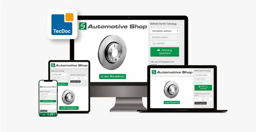 TecDoc-Integration in Speed4Trade COMMERCE
